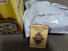 미니언 52TOYS BOB + TIM 봉제인형 박스들이 봉투 미개봉