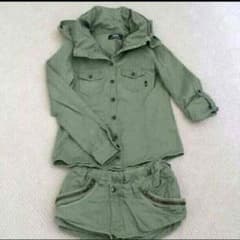 バックス カーキシャツ セットアップのサムネイル