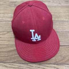 New Era 59FIFTY LAキャップ レッド 7 1/8のサムネイル