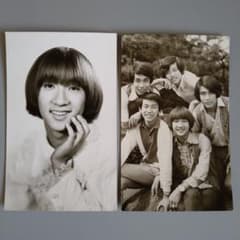 昭和レトロ 未使用☆オックス、赤松愛☆モノクロ ブロマイド 生写真