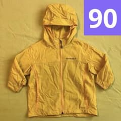montbell ODパーカー 90　ベビー　キッズ　モンベルウインドブレーカーのサムネイル