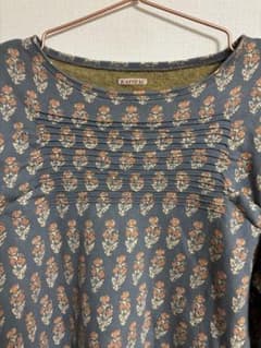 ○kapital 花柄キャピタル○カシミヤ混パフスリーブトップス○ - メルカリ