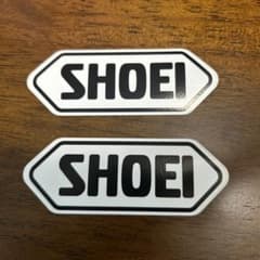 SHOEI　　純正　ショウエイ　ステッカー　2枚のサムネイル