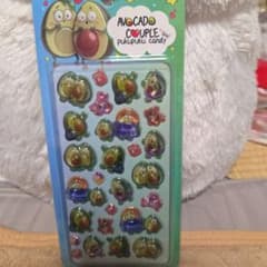 アボカドカップル ぷくぷくシールのサムネイル