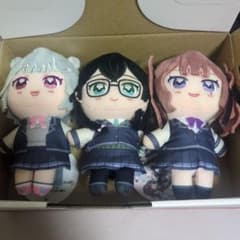 小春六花＆夏色花梨＆花隈千冬 ぬいぐるみマスコット 3体セット①