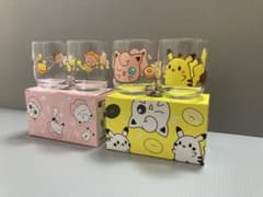 【匿名配送・即購入OK】ペアグラス　ポケモン　ミスド　ピカチュウ　プリンかわいいのサムネイル