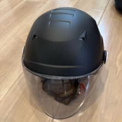 だ*〜様 バイク用 ジェットヘルメット マットブラックのサムネイル