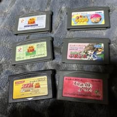 ゲームボーイアドバンス ソフト6本セットのサムネイル