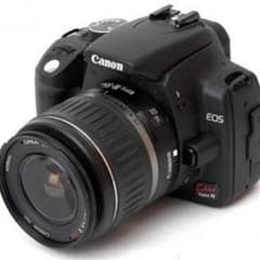 超格安！ Wi-Fi対応 Canon 一眼レフ EOS Kiss N おまけ付きのサムネイル