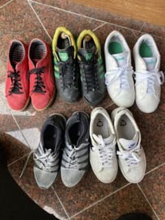 スニーカーまとめ売5足NIKE、adidas、PUMA 26.5〜27のサムネイル