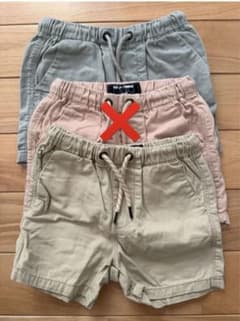 next ショートパンツ 2色セット 12-18ヶ月のサムネイル