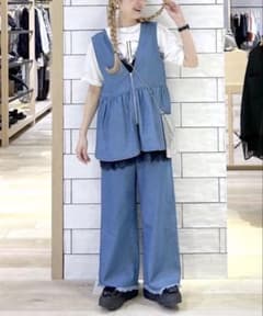 レプシィム LEPSIM【ゆきは企画】 スーヒヤデニムセットアップ - メルカリ