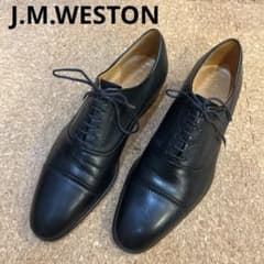 男*梅様 J.M. WESTON 内羽根 ストレートチップ 5 1/2E マッケ 男*梅様 J.M. WESTON 内羽根 ストレートチップ 5 1/2E マッケ - メルカリ