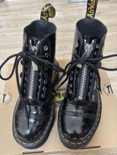 Dr. Martens アトモス シンクレア パテントレザーブーツ 黒 3 UKのサムネイル