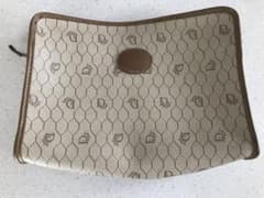 Dior ヴィンテージ ハニカム ポーチ クラッチのサムネイル