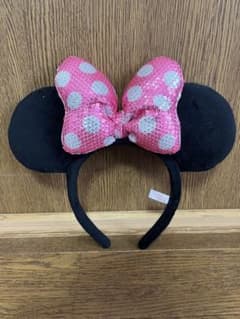 ミニーマウス カチューシャ ピンク　※mii様専用♡のサムネイル