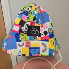 Disney 100周年記念 総柄 バケットハットのサムネイル