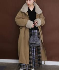 KBF 4way ミリタリーコート ベージュのサムネイル
