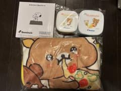 ぶ*ん様 新品未開封 非売品　ドミノピザ × リラックマ スヌーピーコラボグッズ