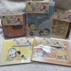 도라에몽 이치 반 쿠지 F상 메모 컬렉션 5 종 완성 세트