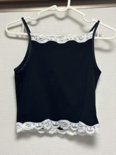 【完売品•タグ付】EDIT.FOR LULUレーストリムキャミソール 完売品•タグ付】EDIT.FOR LULUレーストリムキャミソール - メルカリ
