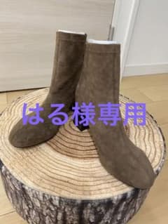 【はる様専用】ショートブーツ　ブラウンのサムネイル