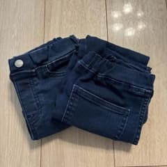 デニムレギンスパンツ　2枚セットのサムネイル