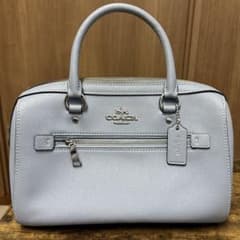 COACH ライトブルー バッグ 中型のサムネイル