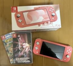 Nintendo Switch Lite ピンク 本体 + ゲームソフト2本 - メルカリ