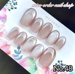 ネイルチップ ニュアンスネイル マグネットネイル うるうるネイル ワン