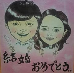 おめでとうのプレゼントに♡似顔絵のサムネイル