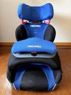 美品！希少青！RECARO アールワン　ジュニアシートのサムネイル