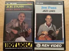 Joe Pass Solo Jazz Guitar VHS 2本セットのサムネイル