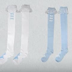 [신품 미사용] 이상한 나라의 앨리스 니하이삭스 2 다리 세트