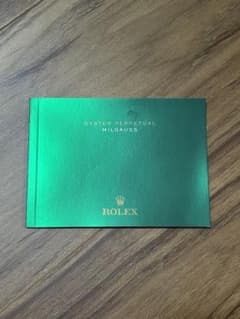 ロレックス　ミルガウス　冊子　説明書　英語版のサムネイル