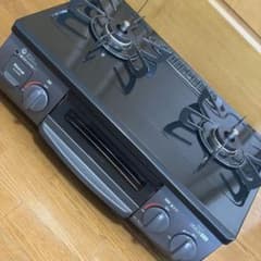 美品 都市ガス 56cm 2024年製 リンナイ KG35NBKR ガスコンロ - メルカリ