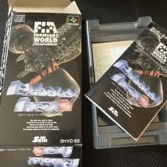 エキゾースト・ヒート F1ドライバーへの軌跡 スーパーファミコン 箱
