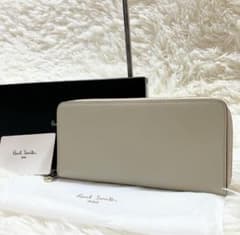 ☆店頭完売☆新品☆箱付 ポールスミス 人気マルチインサイド 長財布☆ 美品希少ポールスミス 長財布箱付 ラウンドジップ マルチストライプ