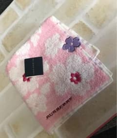 バーバリータオルハンカチのサムネイル