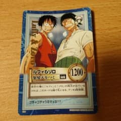 ワンピースカードダス S84 ルフィ＆ゾロ 怒髪天をつく - メルカリ
