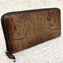 良品 BERLUTI カリグラフィ ラウンドジップ パティーヌ 良品 BERLUTI カリグラフィ ラウンドジップ パティーヌ - メルカリ