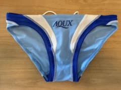 AQUX ローライズ競パン 水色 Lサイズ - メルカリ