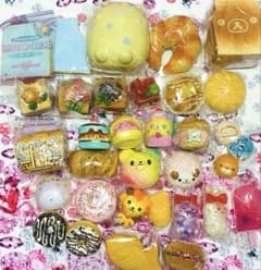 スクイーズまとめ売り♡クッキングトイ♡SQUEEZ♡食品サンプル♡30個