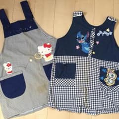 【Irish様専用】エプロン セット  シミあり//保育士  幼稚園教諭のサムネイル