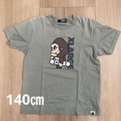 XLARGE KIDS Tシャツ 140cm カーキのサムネイル