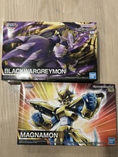 デジモン ブラックウォーグレイモン マグナモン プラモデルセット売り