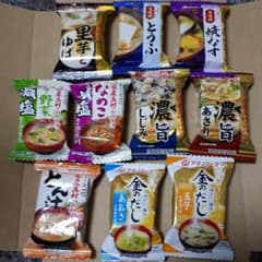 アマノフーズ　味噌汁　ドライフーズのサムネイル