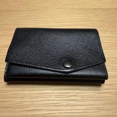abrAsus 小さい財布 本革 ミニ財布　ブラック　アブラサスのサムネイル