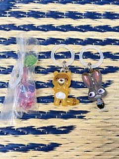 めじるしアクセサリー 3種セット ピクミン たぬき ジュディ