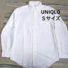 るー様専用 UNIQLO メンズ オックスフォードシャツ 白 Ｓサイズのサムネイル